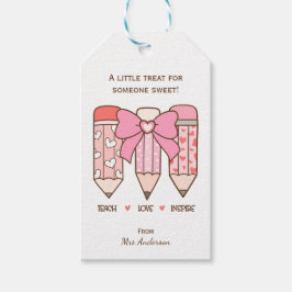 Etiquetas Para Regalos Maestra Valentine Un pequeño regalo para alguien d