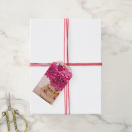 Etiquetas Para Regalos Magenta Dahlias