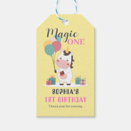 Etiquetas Para Regalos Magic One Unicorn 1st Birthday
