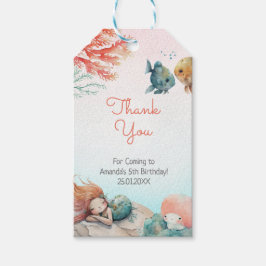Etiquetas Para Regalos Magical Under Sea Watercolor Party