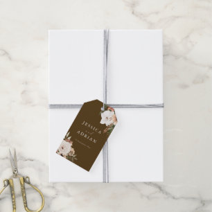 Etiquetas Para Regalos Magnífico Boda de Boho Floral