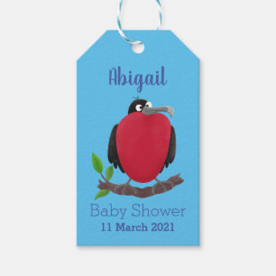 Etiquetas Para Regalos Magnífico personalizado de pájaro fragata