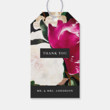 Magnolia pintada en negro | Boda Gracias