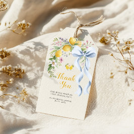 Etiquetas Para Regalos Main Squeeze Lemon Bridal Shower Thank You