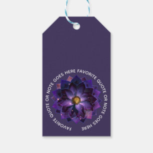 Etiquetas Para Regalos Mandalas Flor de Loto Místico   Nueva Era