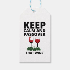 Etiquetas Para Regalos mantén la calma y pasa ese vino