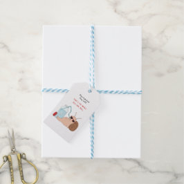 Etiquetas Para Regalos Mantente Hidratado – Caracol Relajante y Adorable