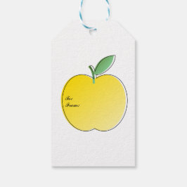 Etiquetas Para Regalos Manzanas