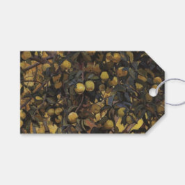 Etiquetas Para Regalos Manzanas en las ramas de árboles (de Serebriakova)