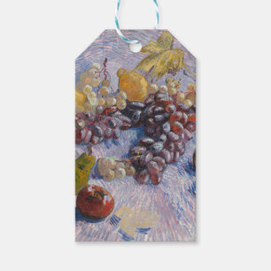 Etiquetas Para Regalos Manzanas, peras, lemas y uvas Pintura de época