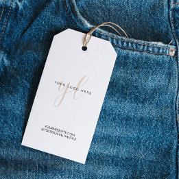 Etiquetas Para Regalos Marca del logotipo de la Compañía de Empaquetado p