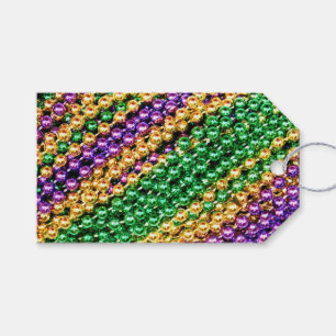 Etiquetas Para Regalos Mardi Gras Beads