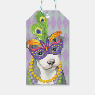 Etiquetas Para Regalos Mardi Gras Pit Bull