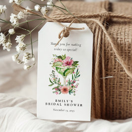 Etiquetas Para Regalos Margarita Fiesta Floral Bridal Shower