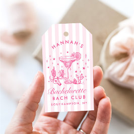 Etiquetas Para Regalos Margaritas Modernas Retro y Bach a Rayas Matrimoni