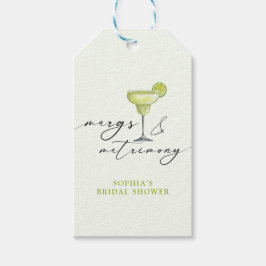 Etiquetas Para Regalos Margs & Matrimony Green Lime Bridal Shower