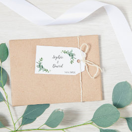 Etiquetas Para Regalos Mariage Feuillage Eucalyptus