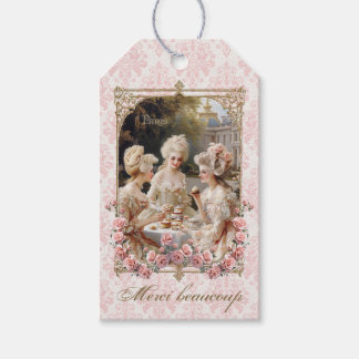 Etiquetas Para Regalos Marie Antoinette French roses tea cakes  ギフトタグ