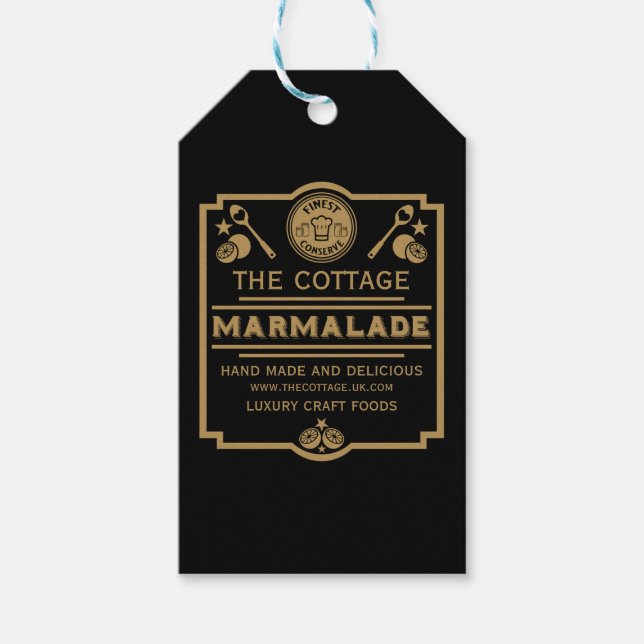 Etiquetas Para Regalos Marmalade Conserve Maker (Anverso)