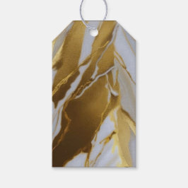 Etiquetas Para Regalos Mármol Dorado 3