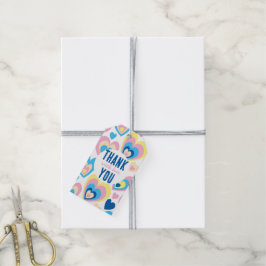 Etiquetas Para Regalos Me encantan los corazones.