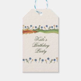 Etiquetas Para Regalos Medieval Ren Faire dragon