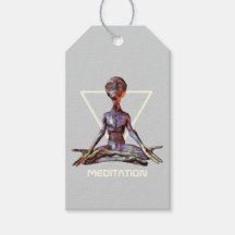 Meditación. Extranjero en posición tranquila