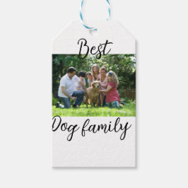 Etiquetas Para Regalos Mejor familia de perros mamá papá mascota amigo an