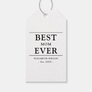 Etiquetas Para Regalos Mejor Mamá del Mundo Regalo para Mamás