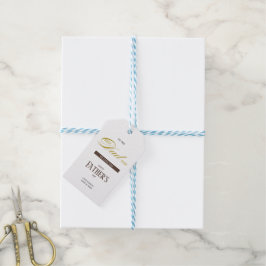 Etiquetas Para Regalos Mejor Papá del Mundo Te Amamos Día del Padre