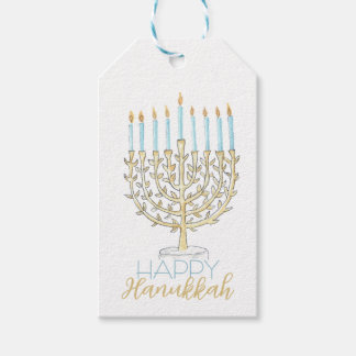 Etiquetas Para Regalos Menorah Gift Tag