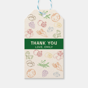 Etiquetas Para Regalos Mercado de agricultores de producción local
