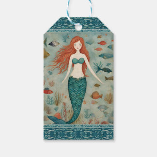 Etiquetas Para Regalos Mermaid