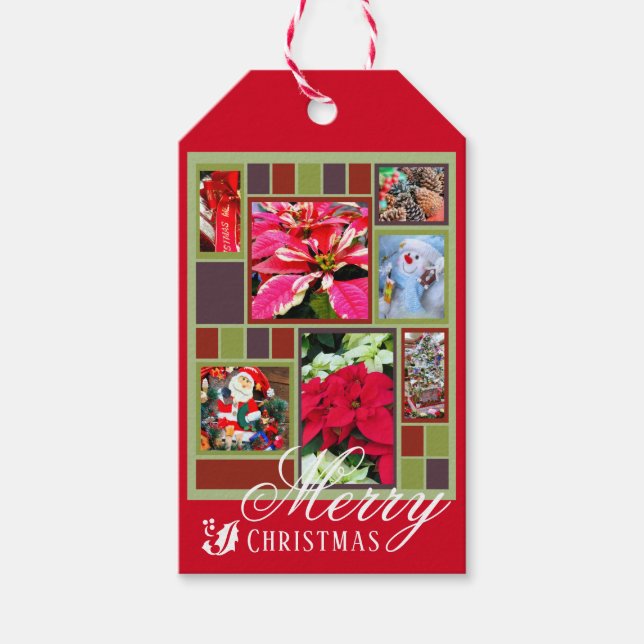 Etiquetas Para Regalos Merry Christmas ギフトタグ (Anverso)