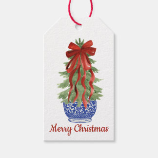 Etiquetas Para Regalos Merry Christmas Chinoiserie Gift Tag
