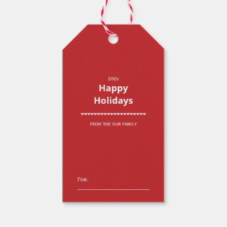 Etiquetas Para Regalos Merry Christmas & Happy New Year