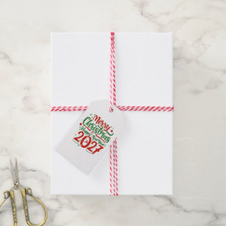 Etiquetas Para Regalos Merry Christmas Happy New Year 2026 Reindeer