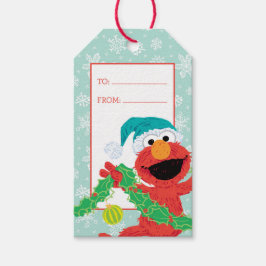 Etiquetas Para Regalos Merry Christmas Scribble Elmo