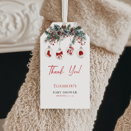 Etiquetas Para Regalos Merry Little Navidades Baby Shower
