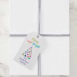 Etiquetas Para Regalos Merry y Bright