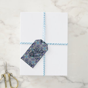Etiquetas Para Regalos Metalizado viviente n.o 2