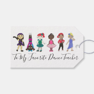 Etiquetas Para Regalos Mi baile favorito de profesor de ballet Acro Lyric