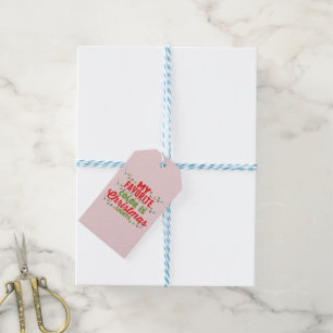 Etiquetas Para Regalos Mi Color Favorito Son Las Luces Navidades