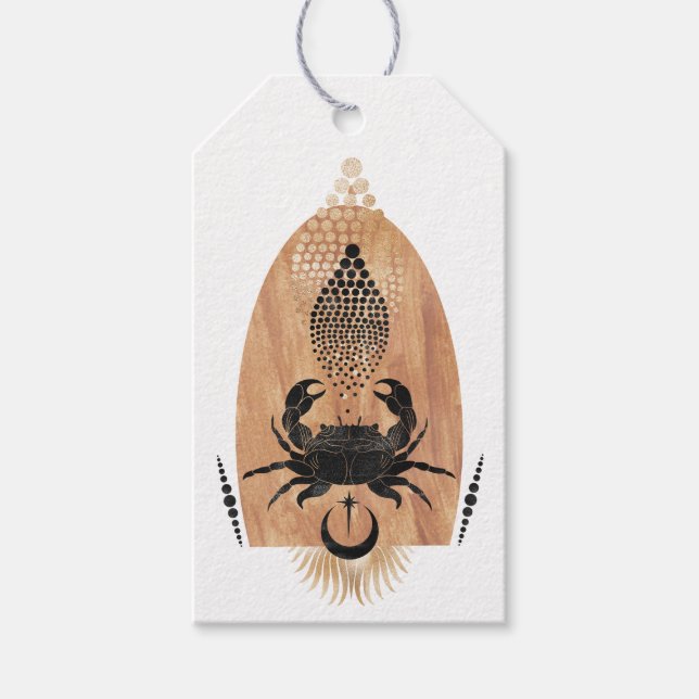 Etiquetas Para Regalos Micrómico místico (Anverso)