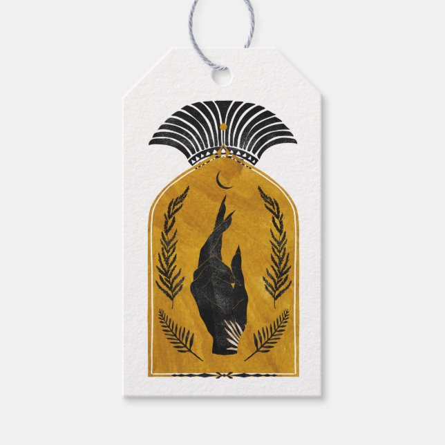 Etiquetas Para Regalos Micrómico místico (Anverso)