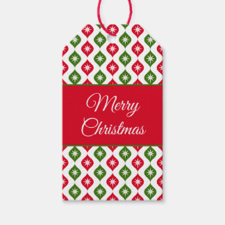 Etiquetas Para Regalos Mid century modern star retro Christmas ornament