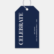 Minimal CELEBRATE | Azul Marino Navideño
