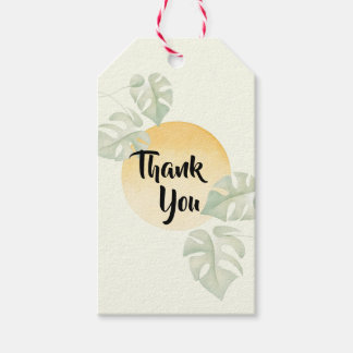 Etiquetas Para Regalos Minimalist Botanical Thank You Tags | Gift Tag
