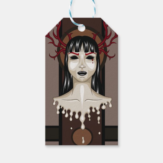 Etiquetas Para Regalos Miss D. (Anverso)