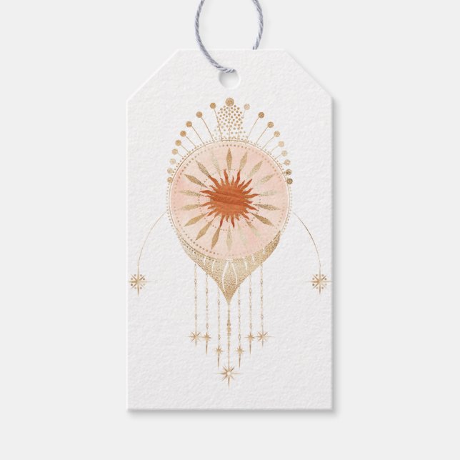Etiquetas Para Regalos Místico Cósmico (Anverso)